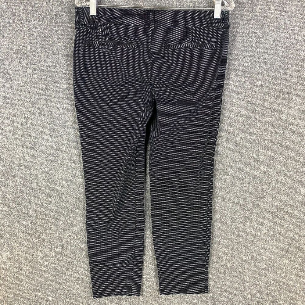 Old Navy Pants Women's Size 10 Regular Pixie Mid Rise Stretch Polka Dots Cotton - Picture 6 of 9